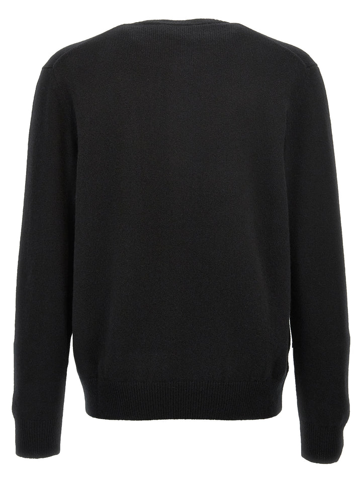 ZANONE Black Virgin Wool Cardigan