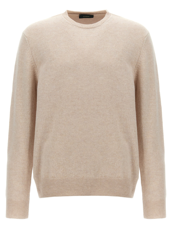 ZANONE Beige Virgin Wool Cardigan