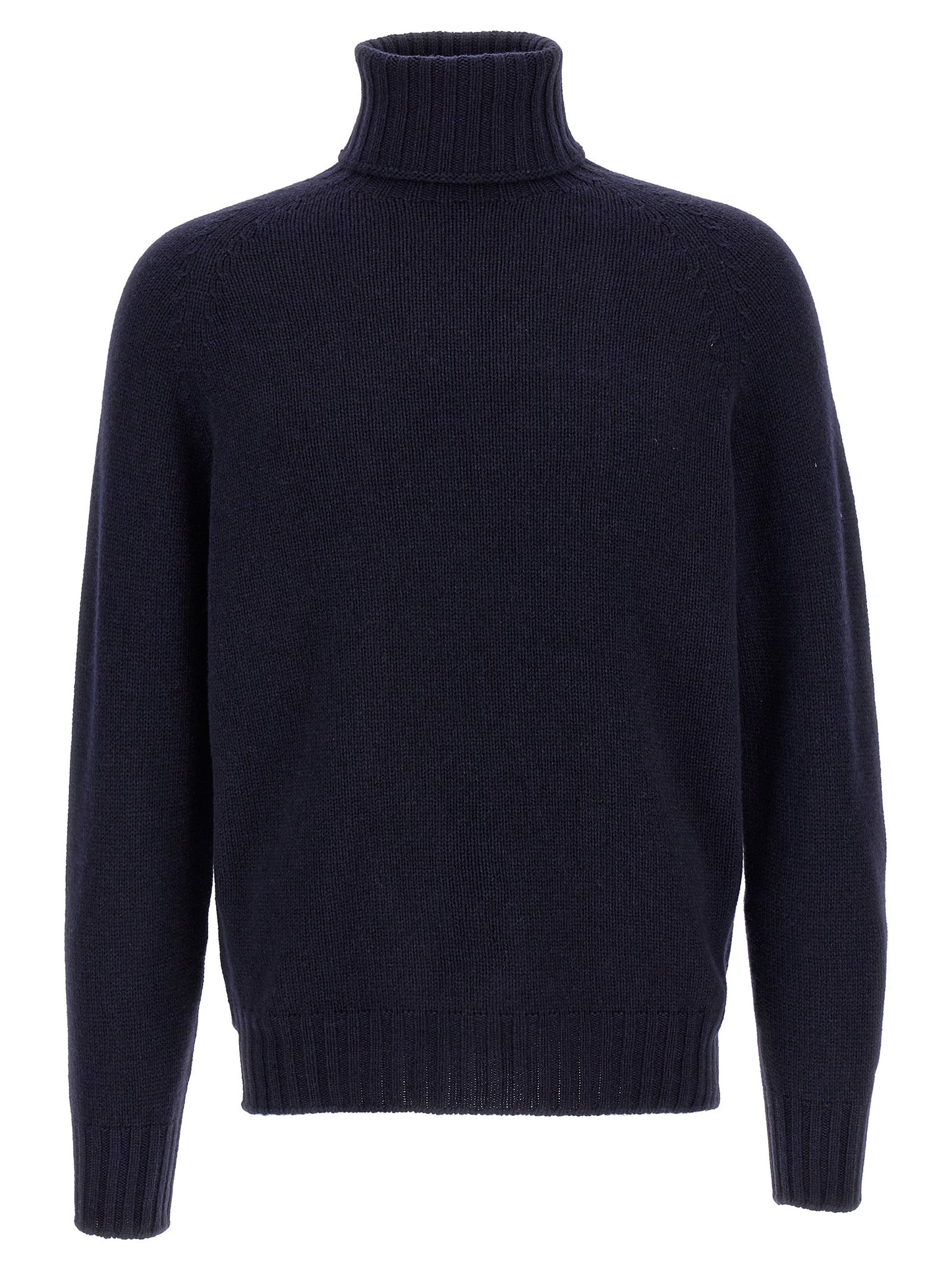 MA'RY'YA Blue Wool Cardigan