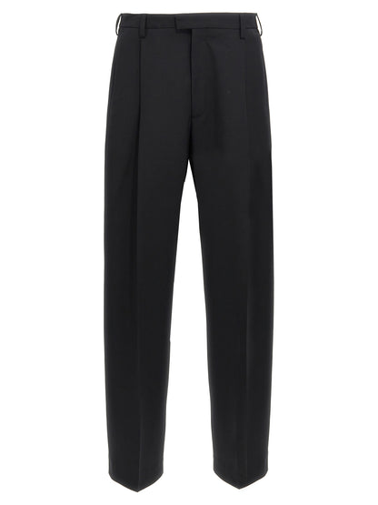 Marni Black Polyester Dress Pants