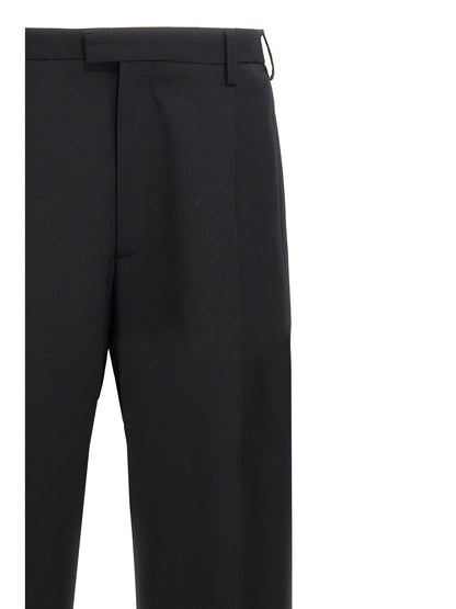 Marni Black Polyester Dress Pants