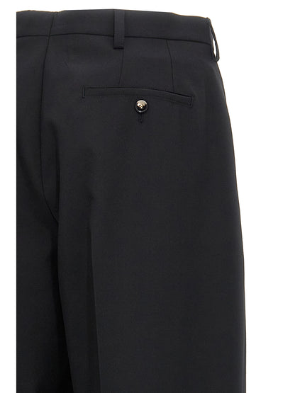 Marni Black Polyester Dress Pants