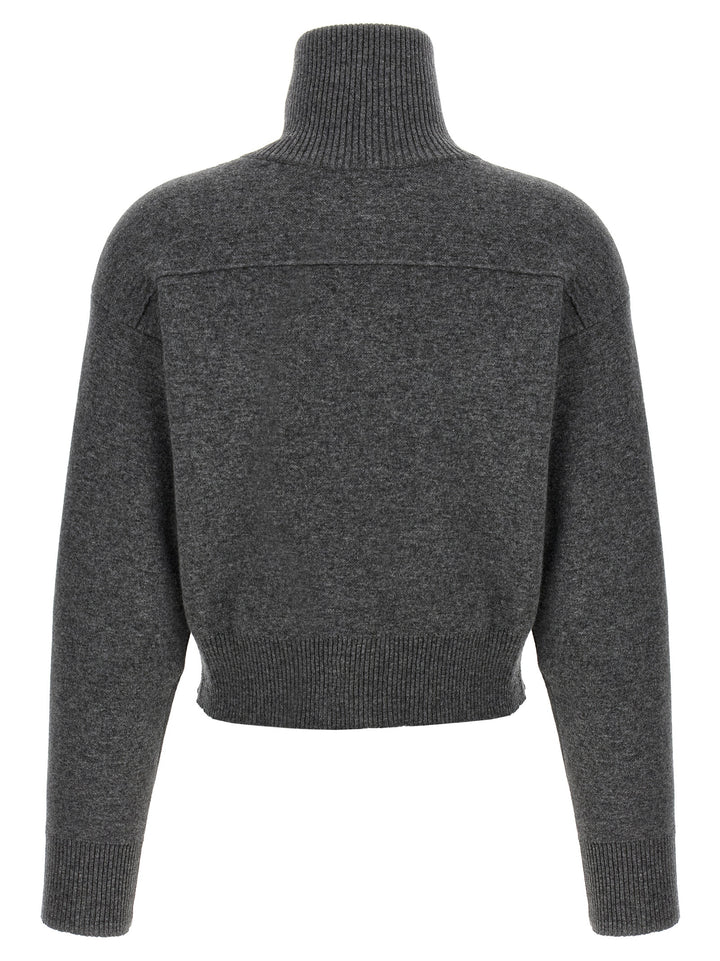 Brunello Cucinelli Gray Cashmere Cardigan