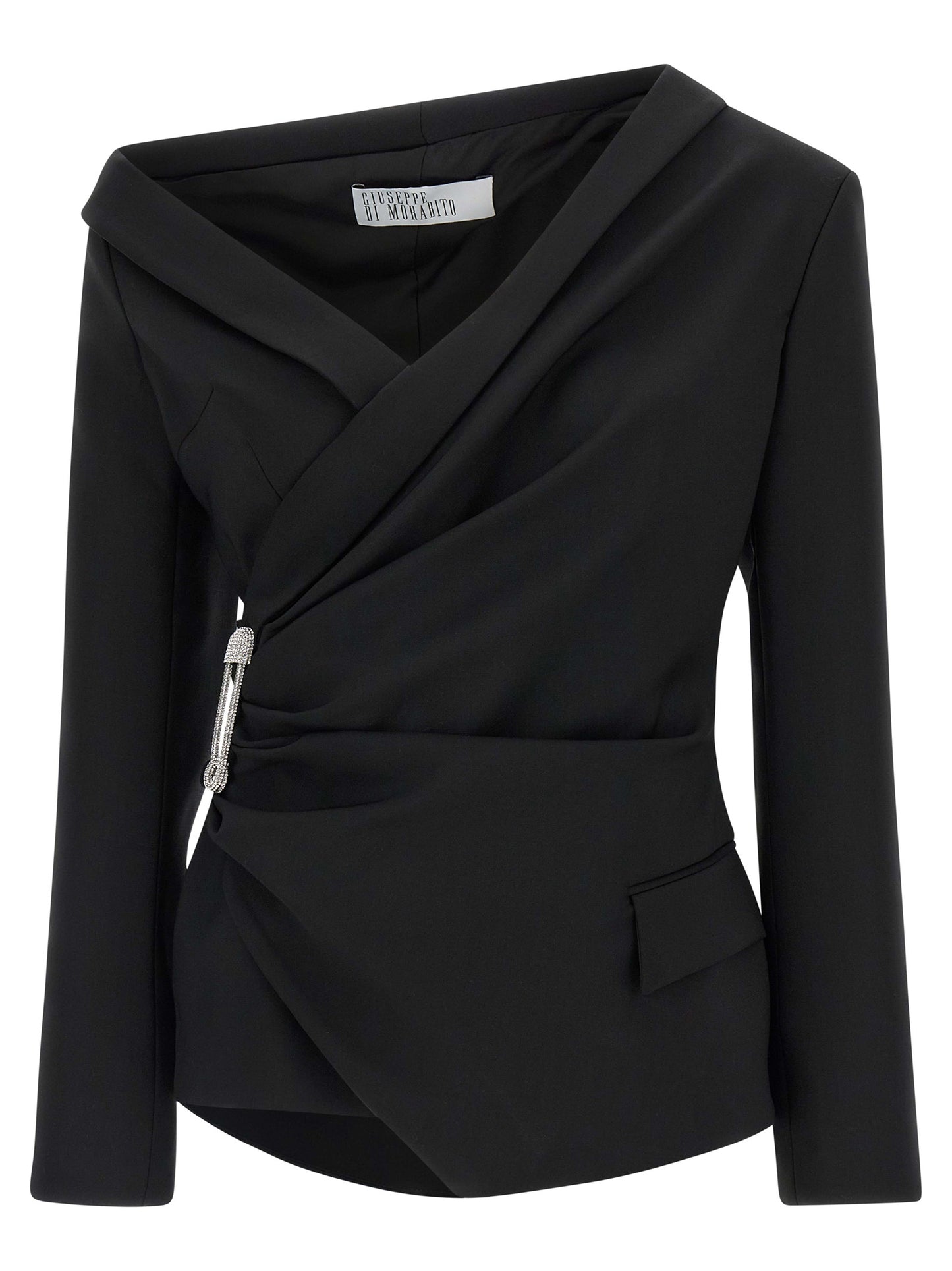 Giuseppe Di Morabito Black Virgin Wool Blazer