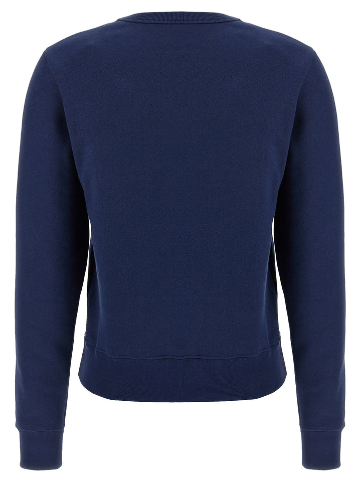 Valentino Garavani Blue Cotton Sweatshirt