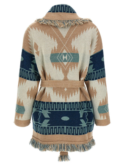 Alanui Multicolor Cashmere Cardigan