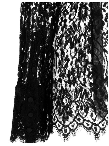 Dolce & Gabbana Black Polyamide Blouse
