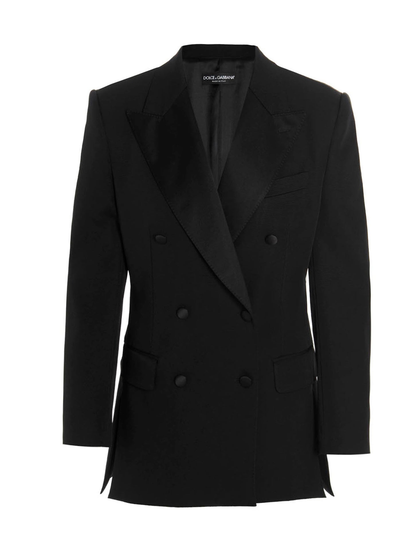 Dolce & Gabbana Black Acetate Blazer