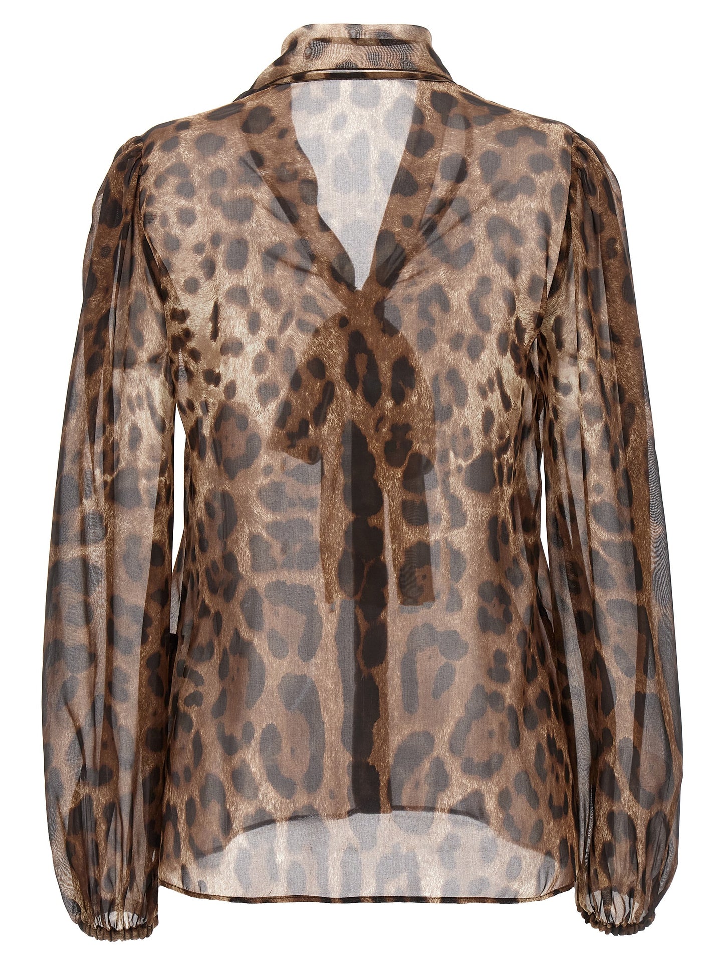 Dolce & Gabbana Multicolor Silk Blouse