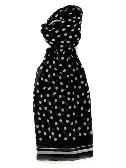 Dolce & Gabbana Bicolor Silk Scarf
