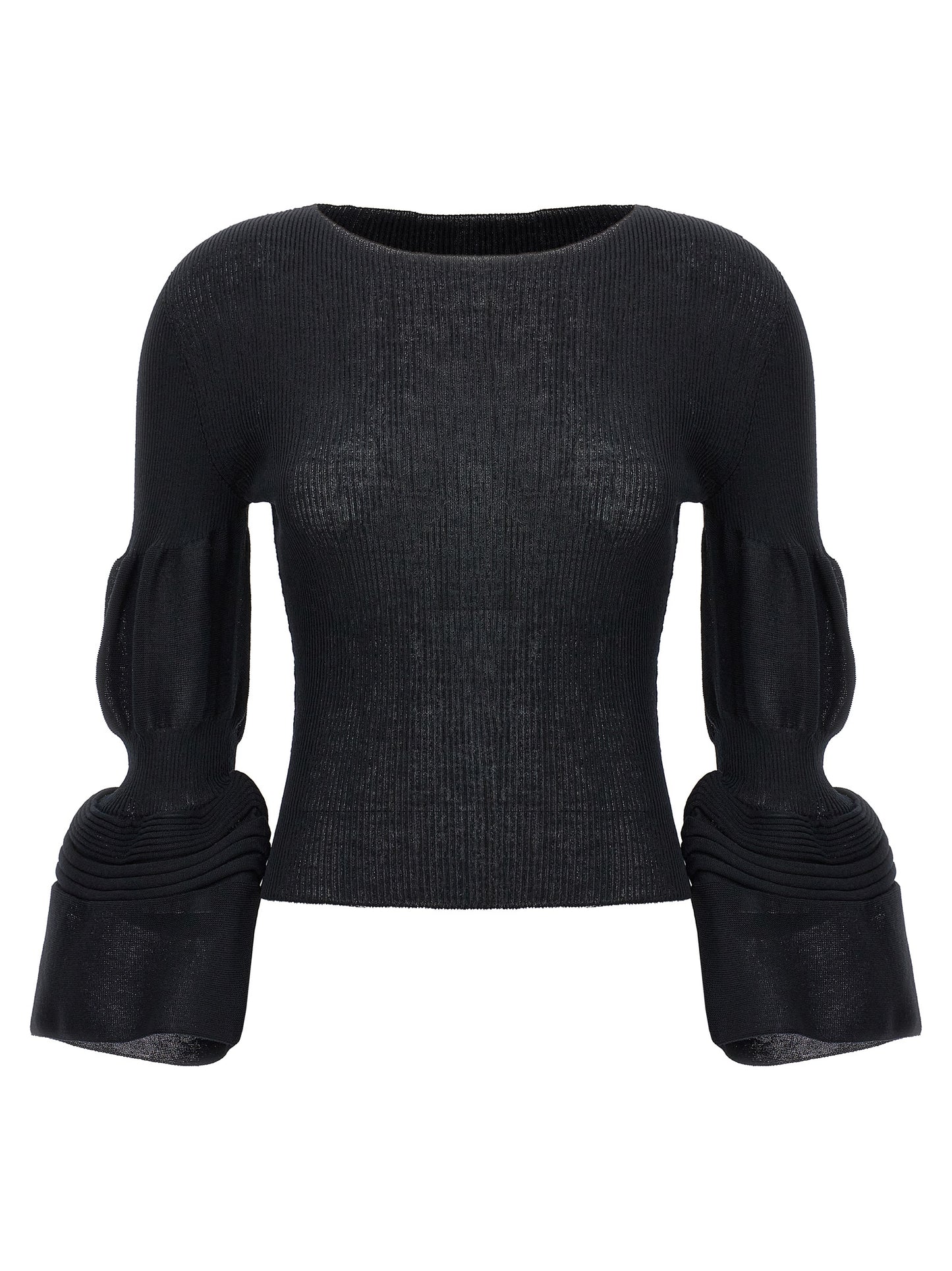 Issey Miyake Black Polyester Sweatshirt