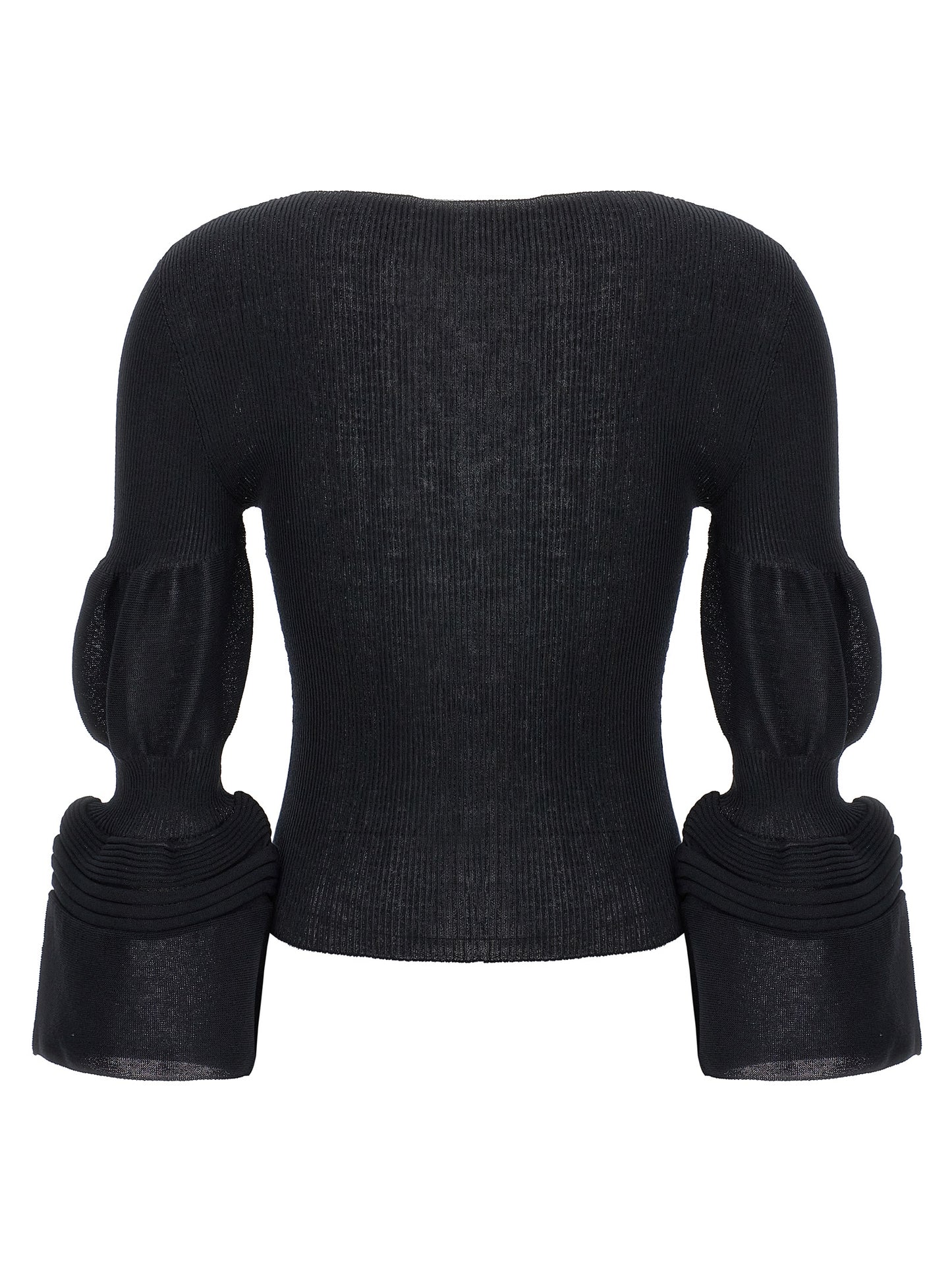Issey Miyake Black Polyester Sweatshirt