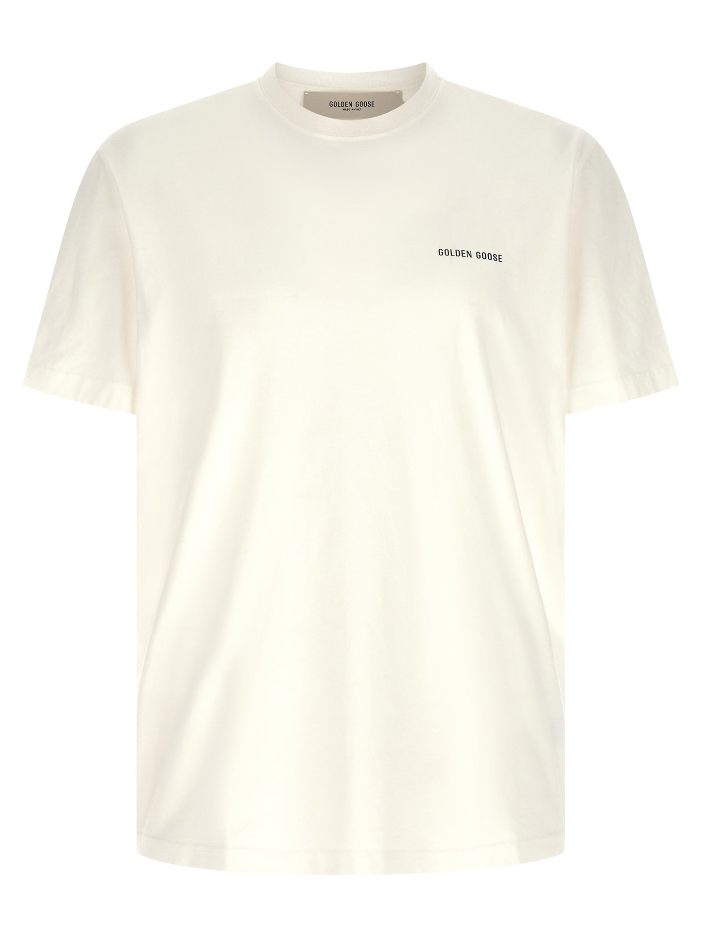 Golden Goose White Cotton T-Shirt