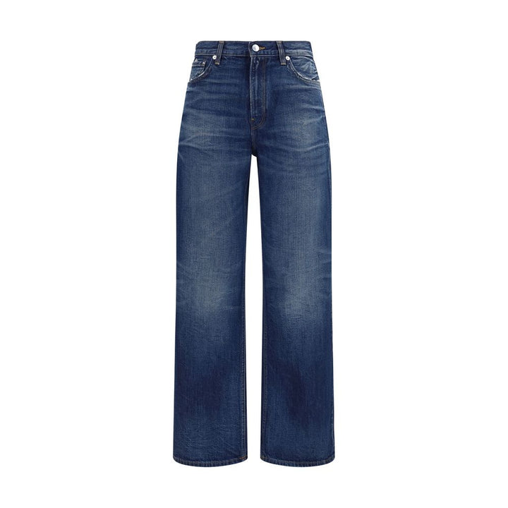 Haikure Blue Cotton Jeans Denim