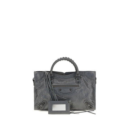 Balenciaga Gray Lamb Ovis Aries Aries Handbag