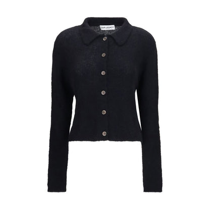 Our Legacy Black Alpaca Vicugna Pacos Cardigan