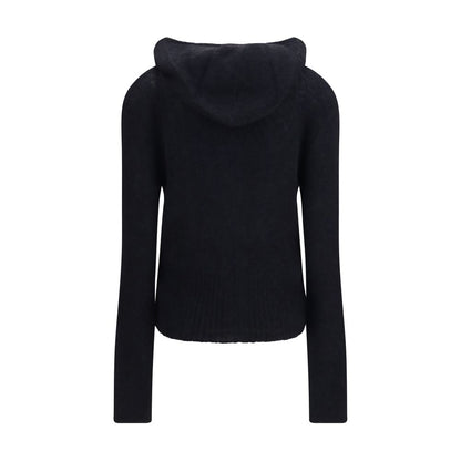 Our Legacy Black Alpaca Vicugna Pacos Sweatshirt