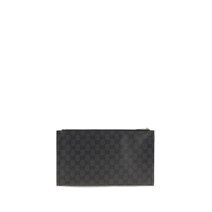 Gucci Black Fabric Clutch Bag