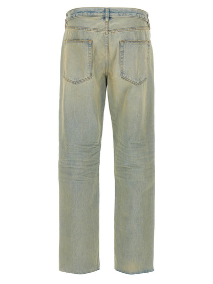 Fear Of God Blue Cotton Straight-Leg Jeans