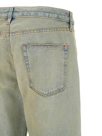 Fear Of God Blue Cotton Straight-Leg Jeans