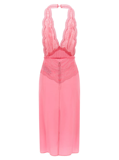 Gucci Multicolor Silk Midi Dress