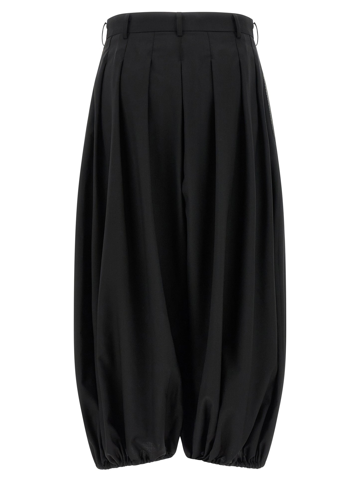 Comme Des Garçons Black Wool Pants