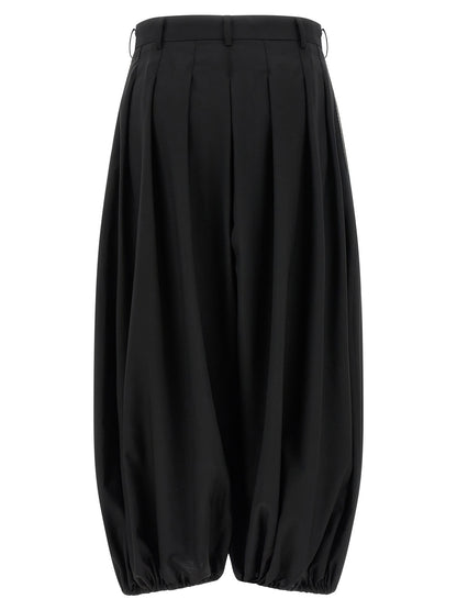 Comme Des Garçons Black Wool Pants