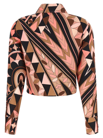 Emilio Pucci Multicolor Silk Blouse