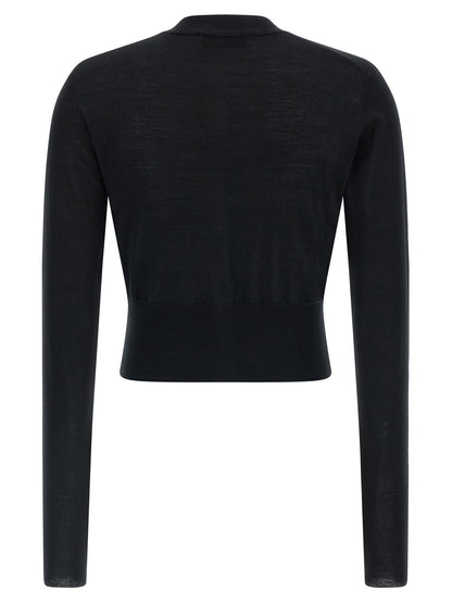 Vivienne Westwood Black Cotton Cardigan