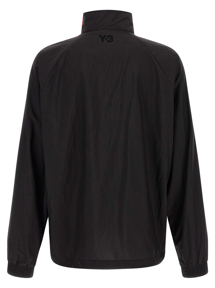 Y-3 Black Polyamide Sweatshirt