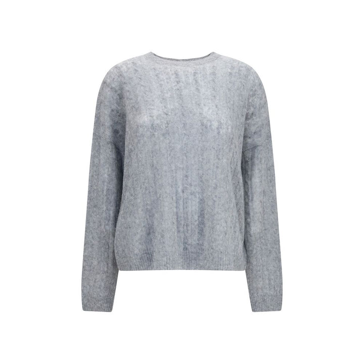Lisa Yang Gray Cashmere Sweater