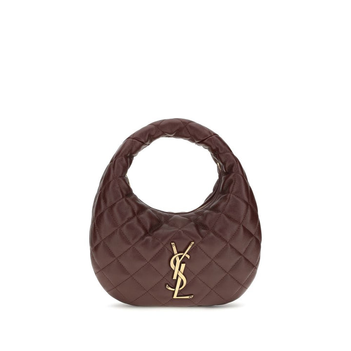 Saint Laurent Brown Lamb Ovis Aries Aries Handbag