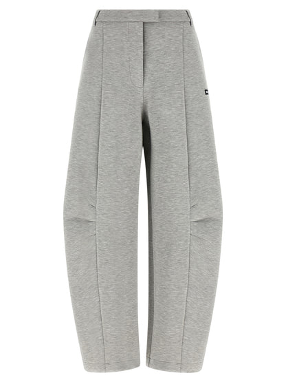 ROTATE BIRGER CHRISTENSEN Gray Viscose Cargo Pants