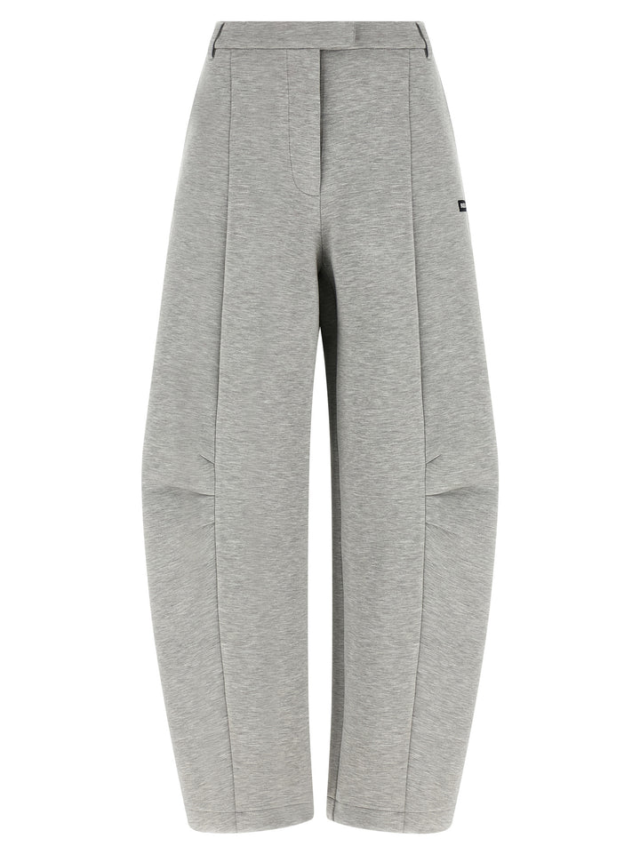 ROTATE BIRGER CHRISTENSEN Gray Viscose Cargo Pants