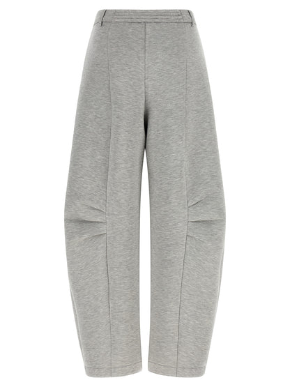 ROTATE BIRGER CHRISTENSEN Gray Viscose Cargo Pants