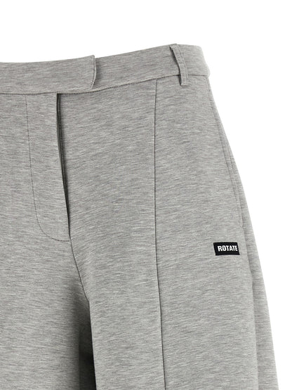 ROTATE BIRGER CHRISTENSEN Gray Viscose Cargo Pants