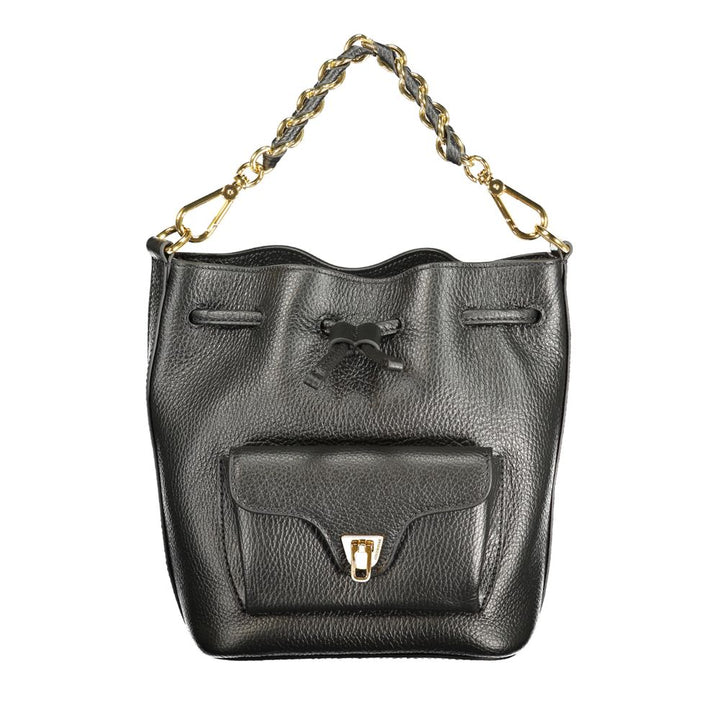 Coccinelle Black Leather Womens Bag