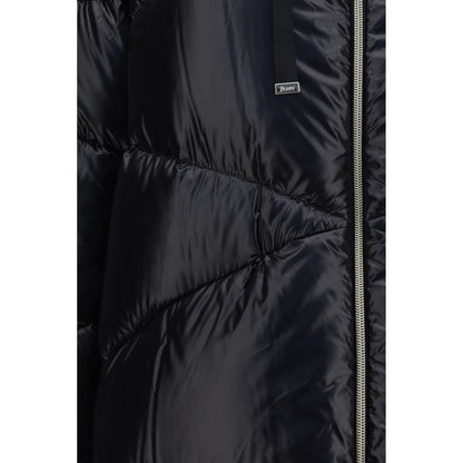 Herno Black Polyamide Full-Length Jacket