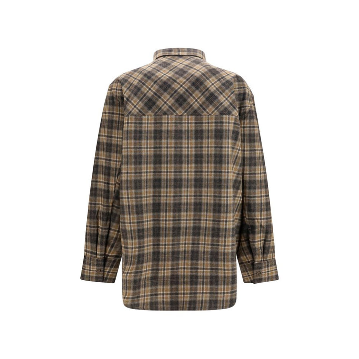 Rohe Multicolor Wool Oves Aries Pattern Shirt