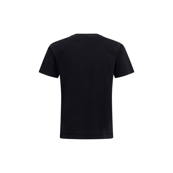 Stone Island Black Cotton T-Shirt