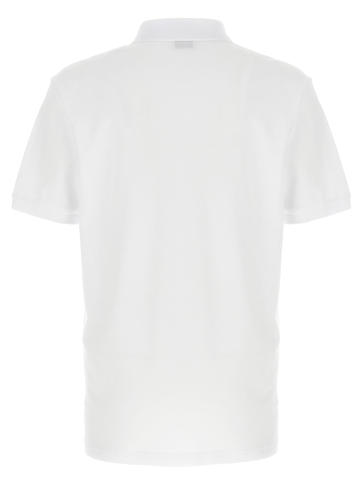 Moschino White Cotton Polo Shirt