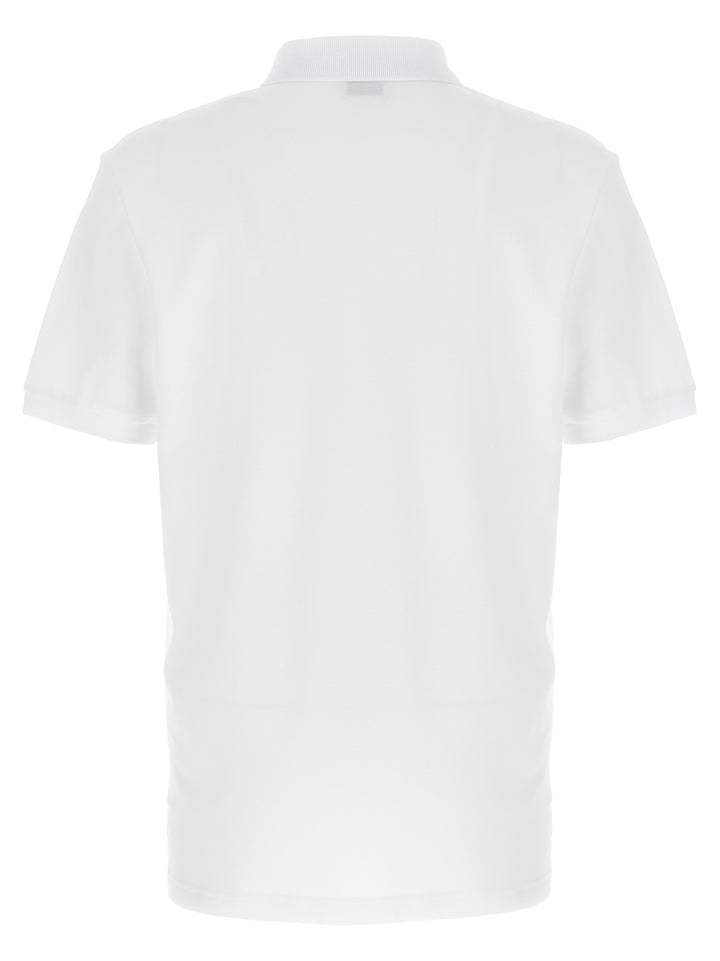 Moschino White Cotton Polo Shirt