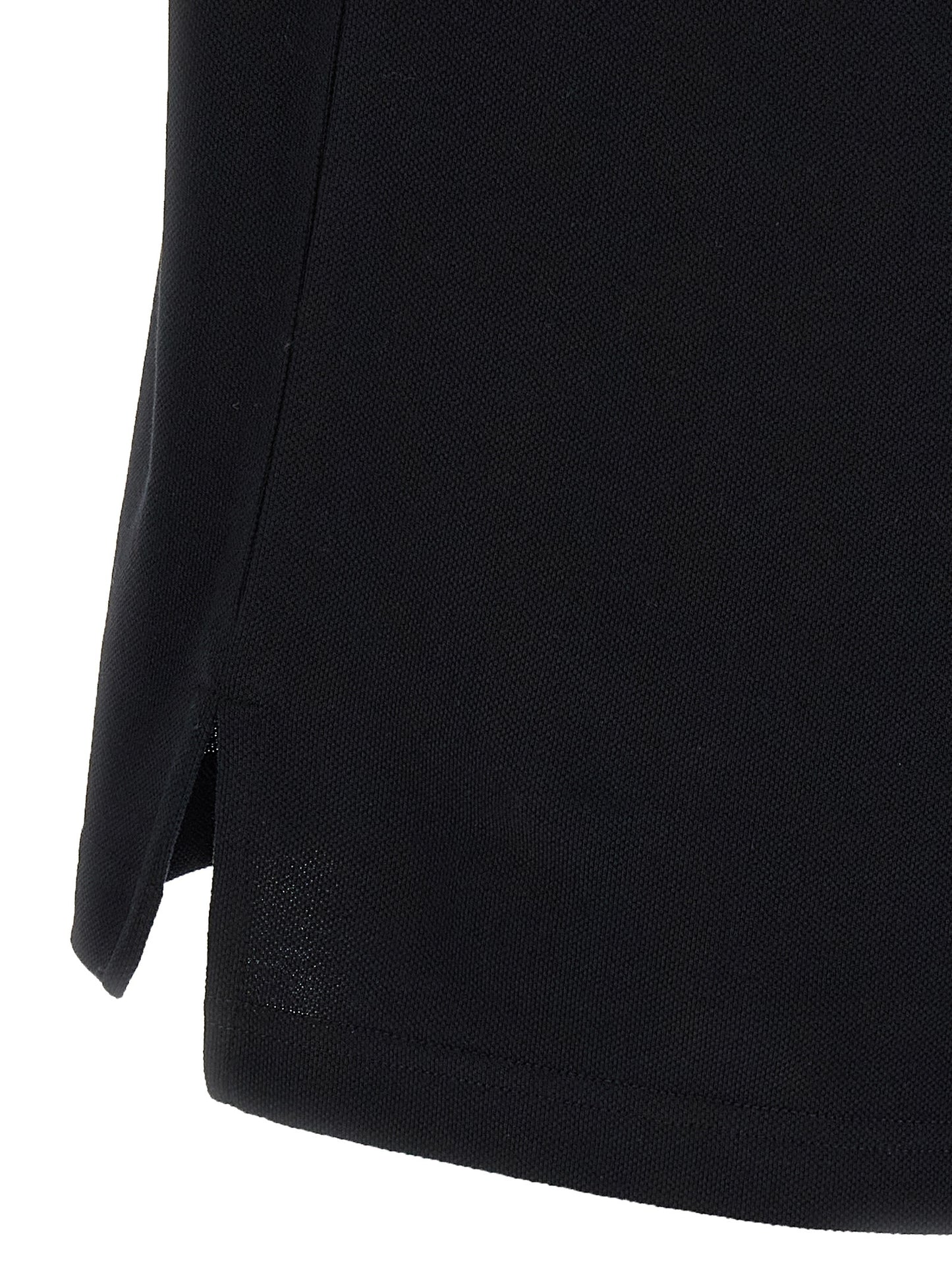 Moschino Black Cotton Polo Shirt