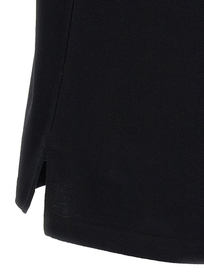 Moschino Black Cotton Polo Shirt