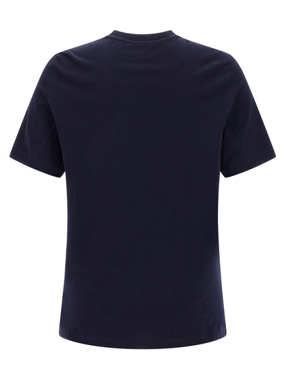 Brunello Cucinelli Blue Cotton T-Shirt