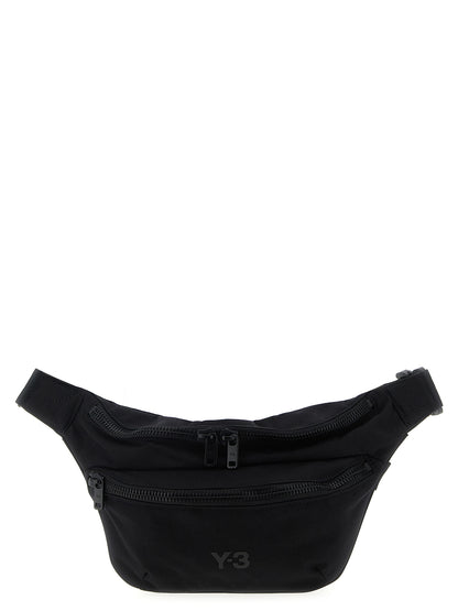 Y-3 Black Polyamide Crossbody Bag