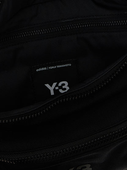 Y-3 Black Polyamide Crossbody Bag