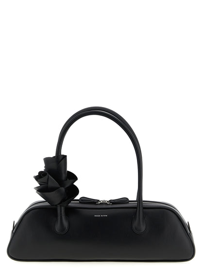 Magda Butrym Black Calfskin Shoulder Bag