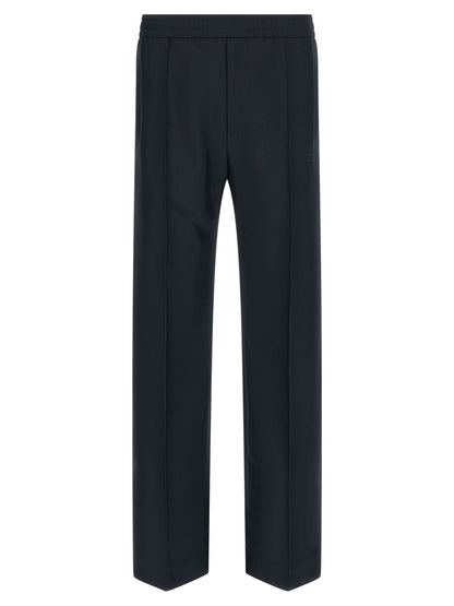 Gucci Blue Polyester Casual Pants