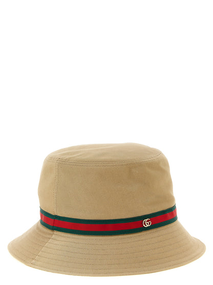 Gucci Beige Cotton Bucket Hat
